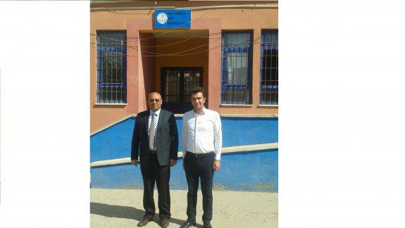 Karakoyunlu ilçe müdürü Cabbar TURAN Mürşitali Köyü İlkokulunu ziyaret etti.