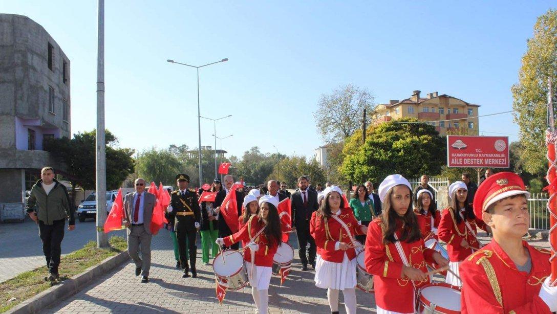 29 Ekim Cumhuriyet Bayramı İlçemizde Coşkuyla Kutlandı